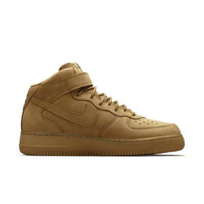 エア フォース 1 '07 MID(Flax and Outdoor Green)[715889-200]の商品画像(3枚目)