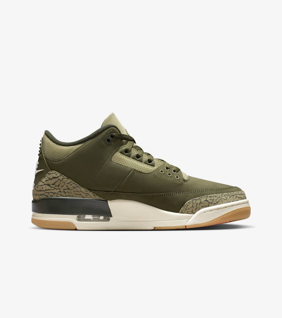 エア ジョーダン 3(Medium Olive)[DN3707-202]の商品画像(3枚目)