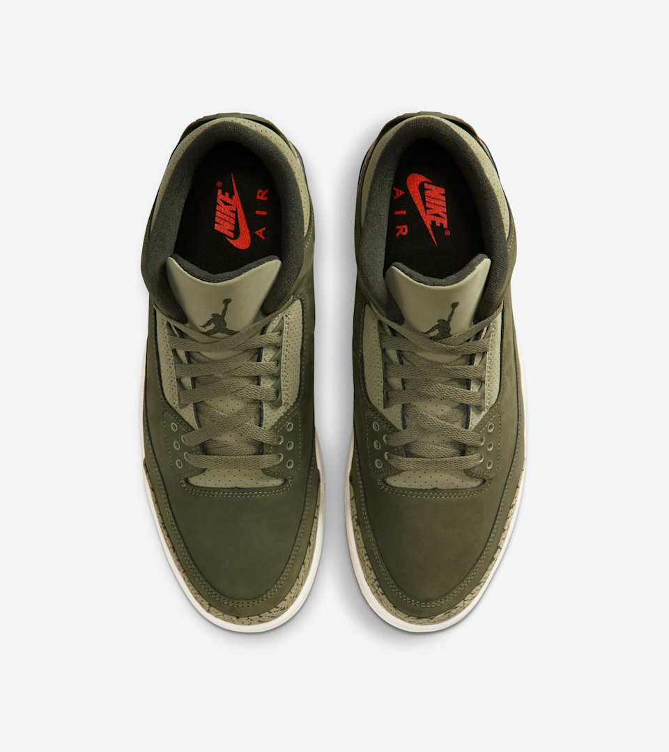 エア ジョーダン 3(Medium Olive)[DN3707-202]の商品画像(4枚目)