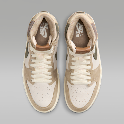 ウィメンズ エア ジョーダン 1 HIGH OG(Khaki and Sail)[FD2596-201]の商品画像(4枚目)