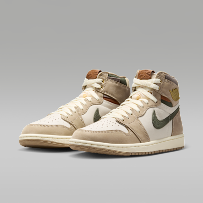 ウィメンズ エア ジョーダン 1 HIGH OG(Khaki and Sail)[FD2596-201]の商品画像(5枚目)