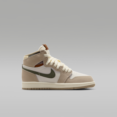 リトルキッズ ジョーダン 1 HIGH OG(Khaki and Sail)[FD2597-201]の商品画像(3枚目)
