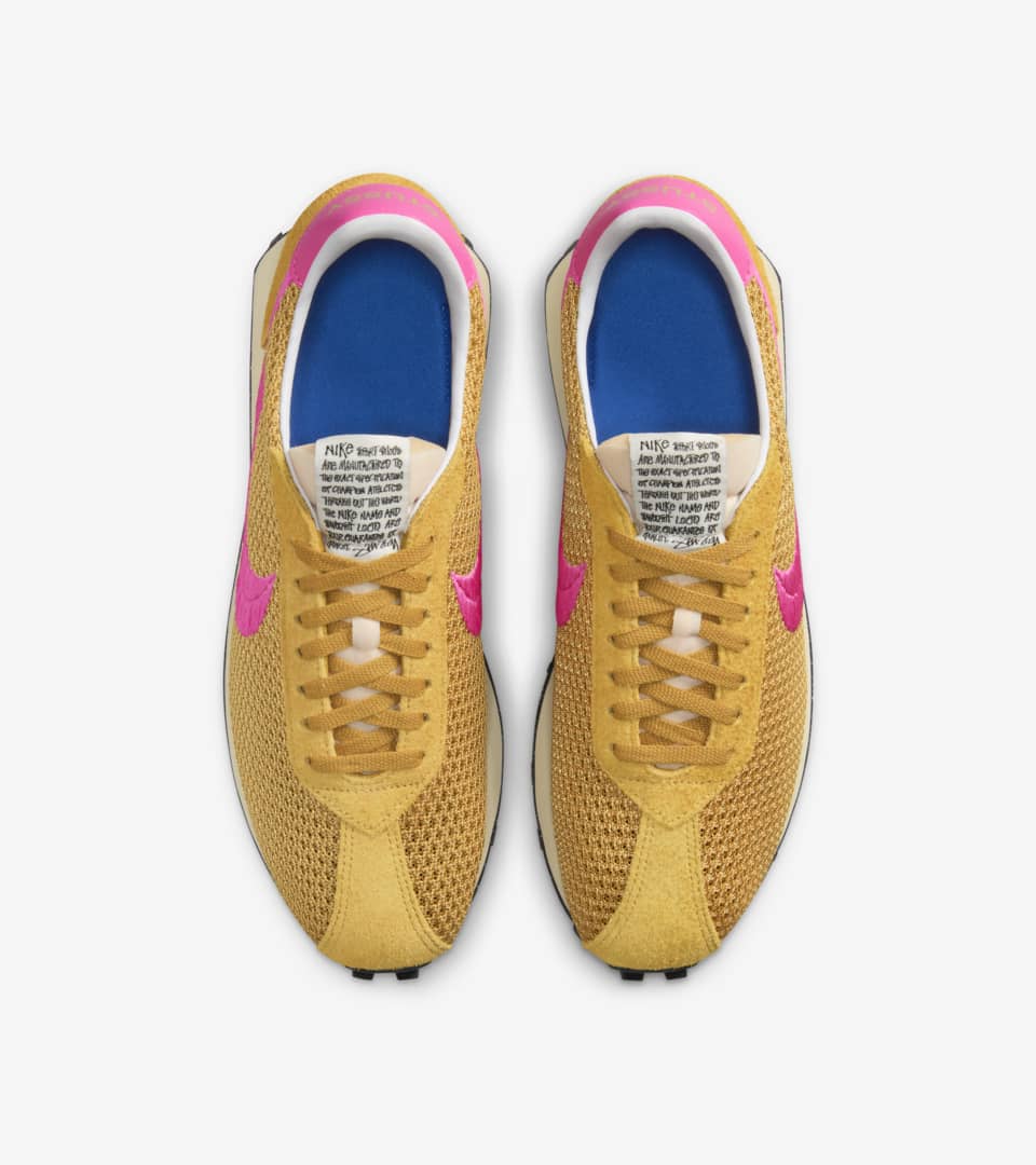 ナイキ LD-1000 x Stüssy (Sanded Gold and Laser Fuchsia)[FQ5369-700]の商品画像(4枚目)