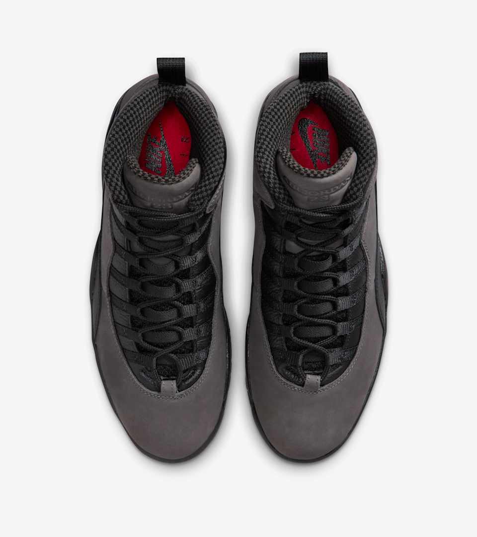 エア ジョーダン 10(Charred Grey and Black)[HJ6779-001]の商品画像(4枚目)