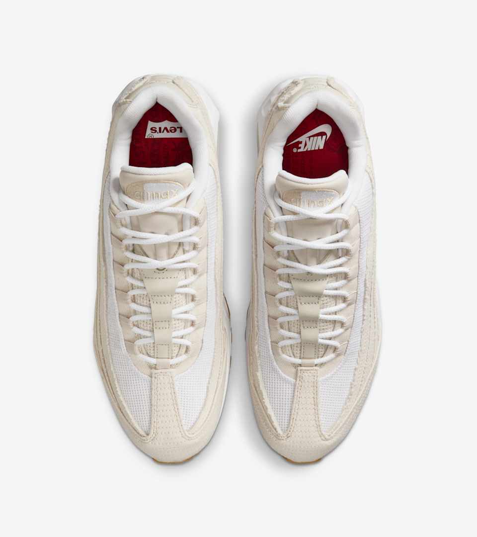 エア マックス 95 x Levi's® (White and Ecru)[HM4743-100]の商品画像(4枚目)