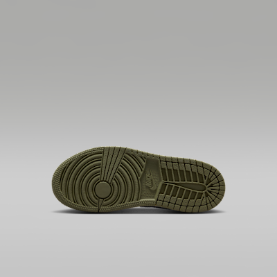 リトルキッズ ジョーダン 1 LOW OG(Medium Olive and Summit White)[HQ6996-200]の商品画像(2枚目)
