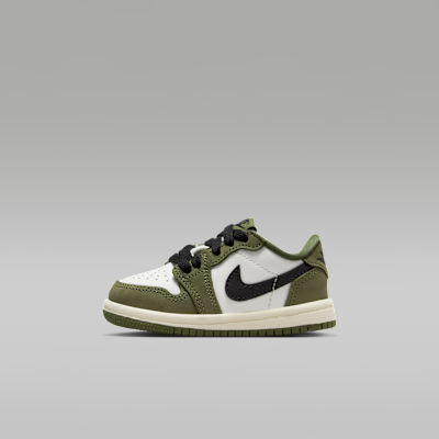 ベビー ジョーダン 1 LOW OG(Medium Olive and Summit White)の商品画像