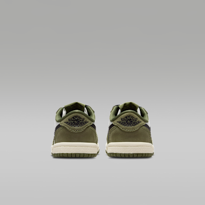 ベビー ジョーダン 1 LOW OG(Medium Olive and Summit White)[HQ6997-200]の商品画像(6枚目)