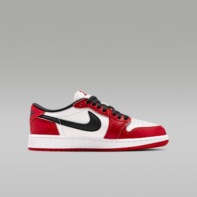 Big Kids’  Air Jordan 1 Low OG(Chicago)[HQ6999-600]の商品画像(3枚目)