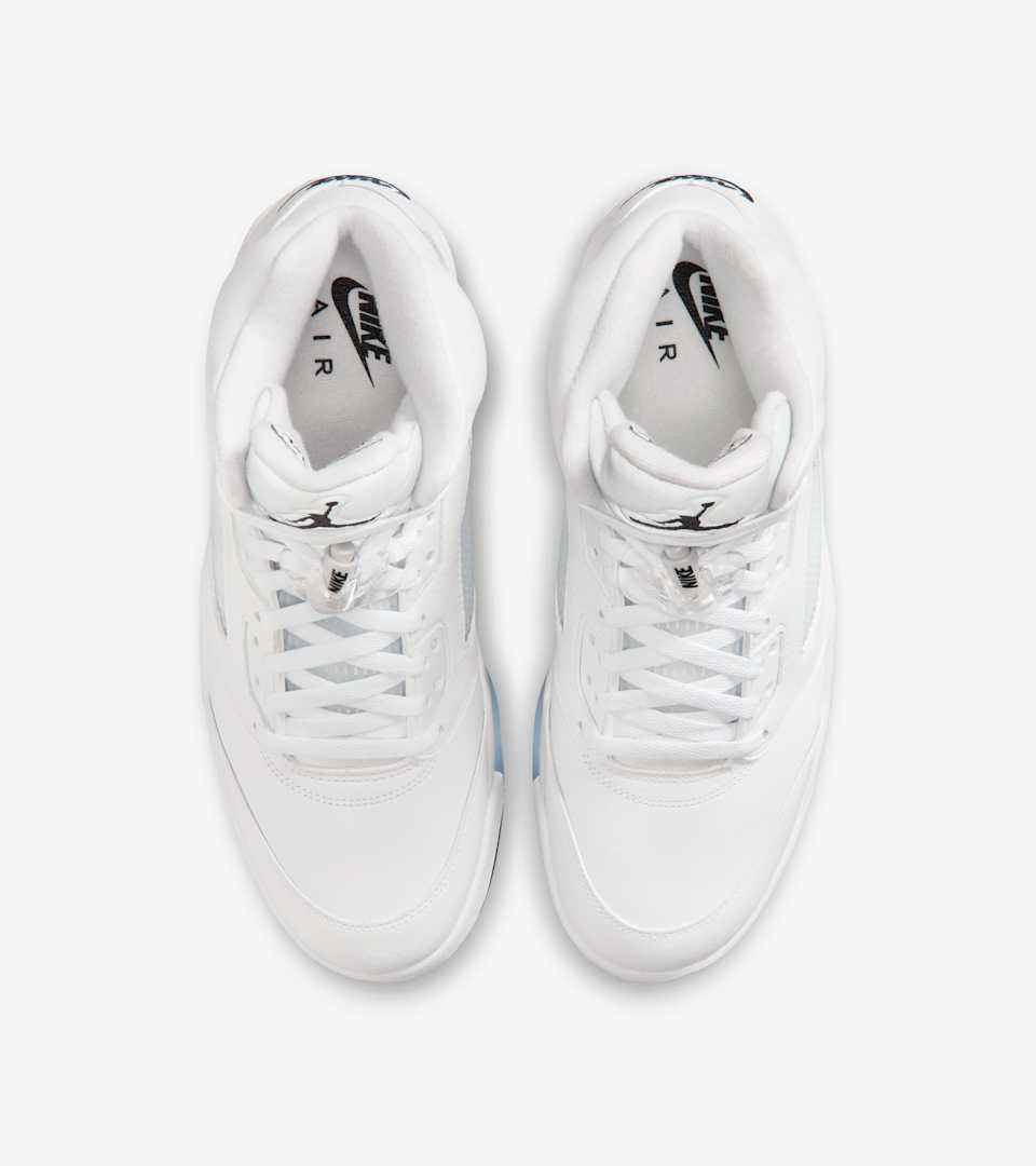 エア ジョーダン 5 レトロ OG(White and Metallic Silver)[HQ7978-103]の商品画像(4枚目)