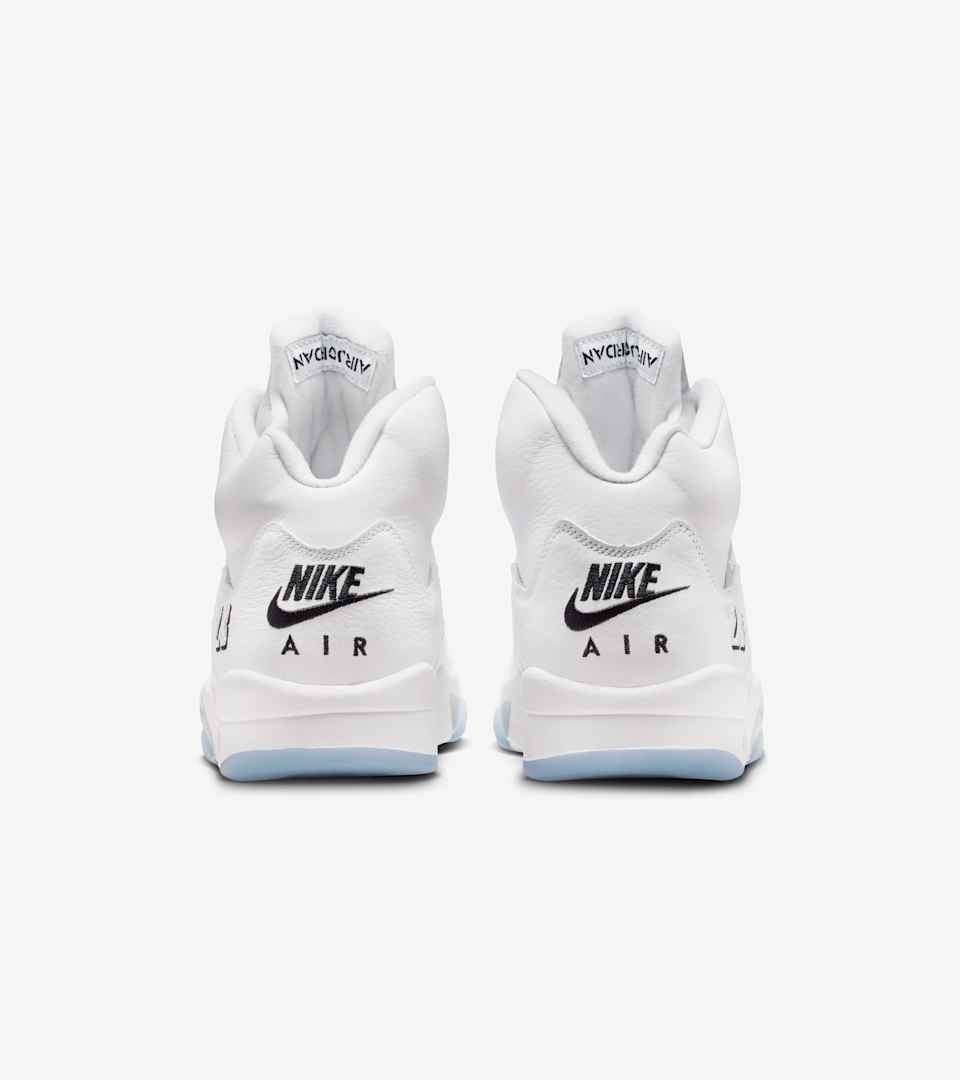 エア ジョーダン 5 レトロ OG(White and Metallic Silver)[HQ7978-103]の商品画像(5枚目)