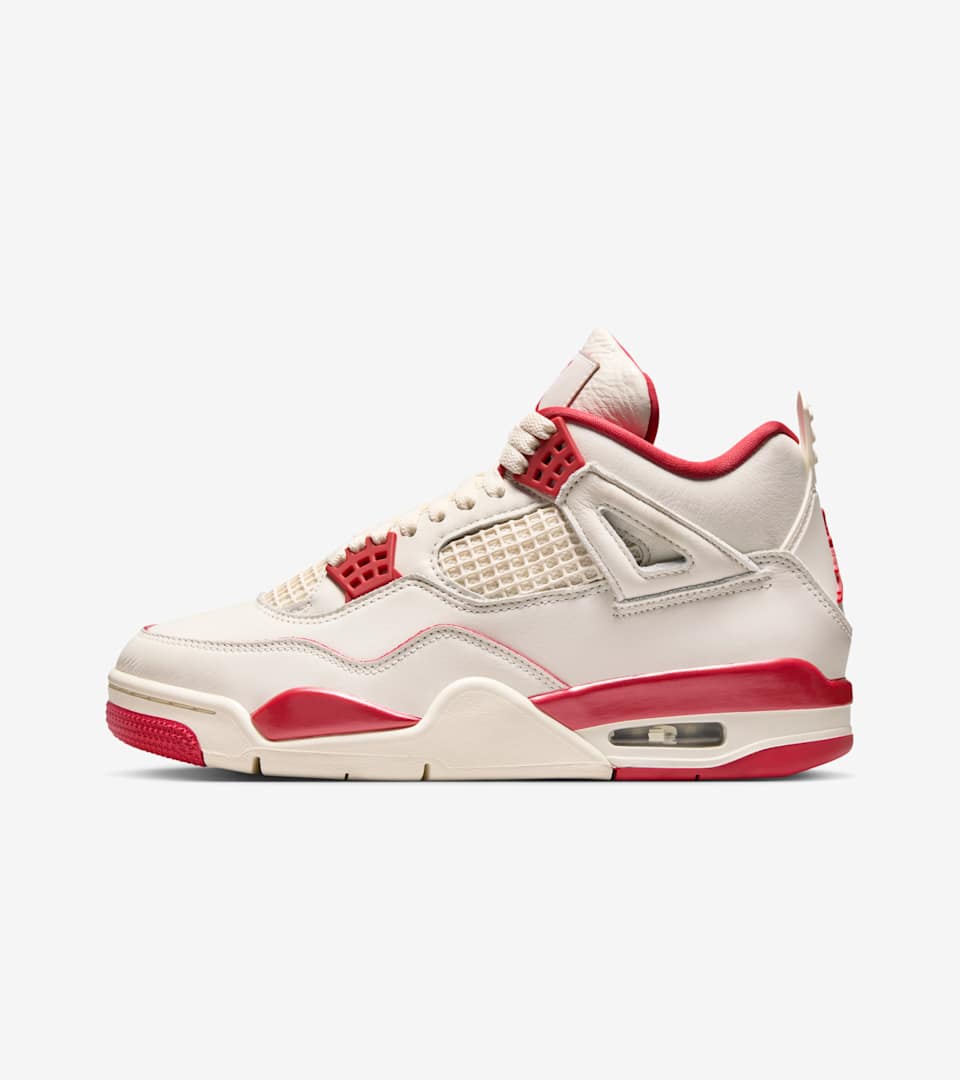 ウィメンズ エア ジョーダン 4(Pale Ivory and Tough Red)の商品画像