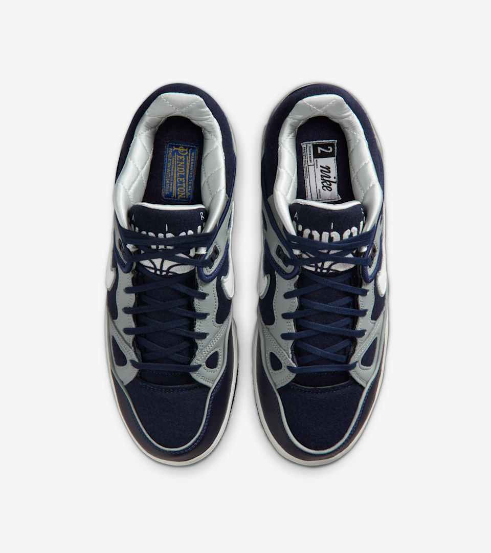 エア フォース 3 LOW x NIGO(Midnight Navy and Shadow Grey)[HV5032-400]の商品画像(4枚目)