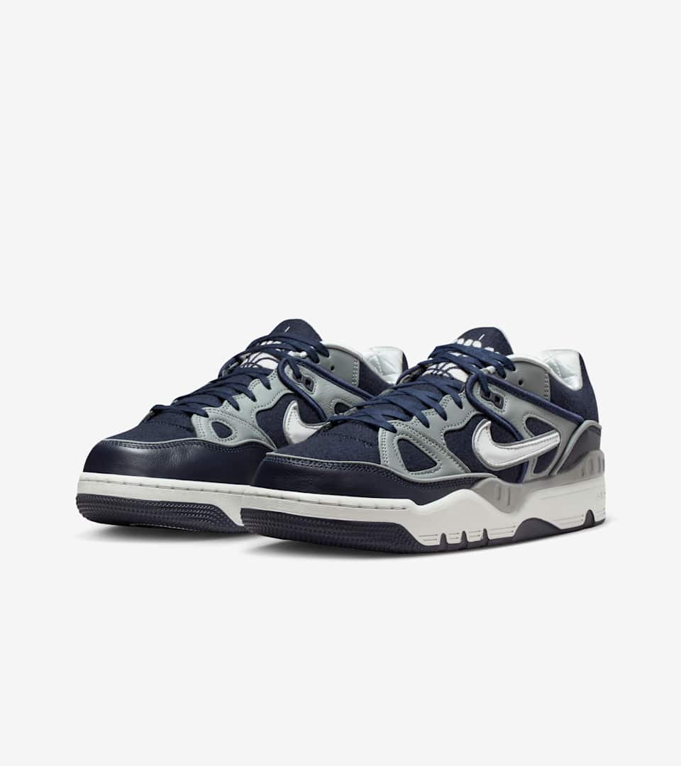 エア フォース 3 LOW x NIGO(Midnight Navy and Shadow Grey)[HV5032-400]の商品画像(6枚目)