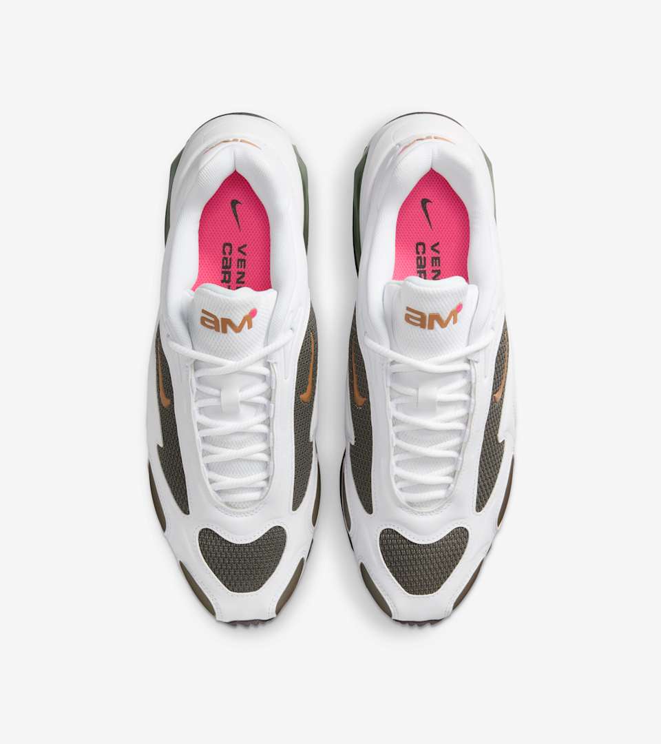 ウィメンズ エア マックス ミューズ x Veneda Carter(White and Cargo Khaki)[HV9928-100]の商品画像(4枚目)