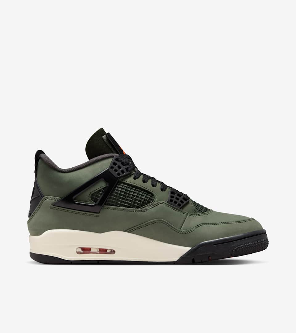 エア ジョーダン 4 レトロ x UNDEFEATED(Deep Green and Clementine)[IB1519-200]の商品画像(3枚目)