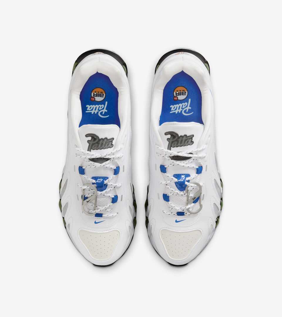 エア マックス Dn8 x Patta(White and Metallic Silver)[IB4029-100]の商品画像(4枚目)