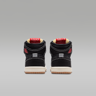 ベビー ジョーダン 1 レトロ HIGH OG フライト クラブ(Black and Sail)[II9925-001]の商品画像(6枚目)