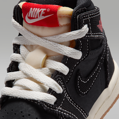 ベビー ジョーダン 1 レトロ HIGH OG フライト クラブ(Black and Sail)[II9925-001]の商品画像(7枚目)