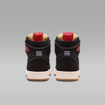 ジュニア エア ジョーダン 1 レトロ HIGH OG フライト クラブ(Black and Sail)[II9927-001]の商品画像(6枚目)
