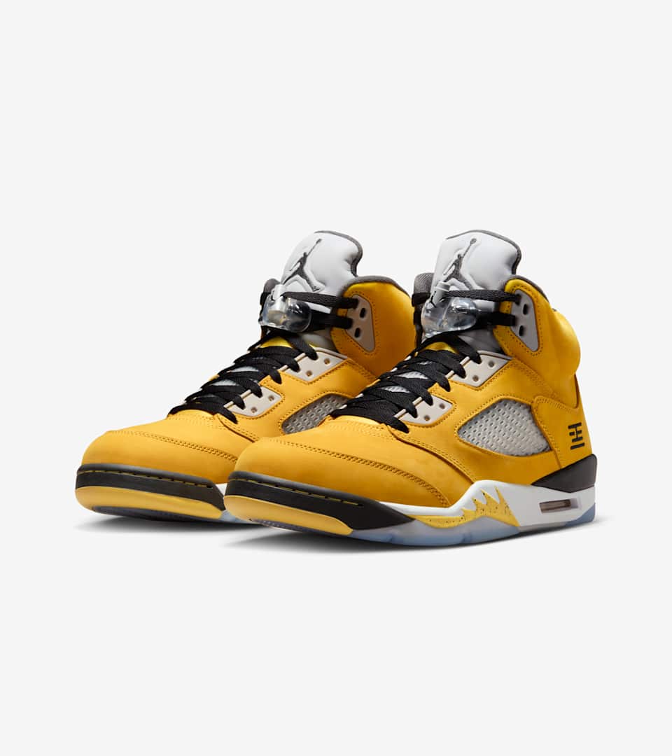 エア ジョーダン 5(Varsity Maize and Wolf Grey)[IO3372-700]の商品画像(6枚目)