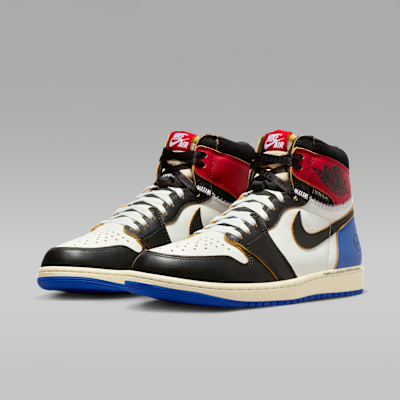 エア ジョーダン 1 x ユニオン x フラグメント(Black and Varsity Red)[IO7847-002]の商品画像(5枚目)