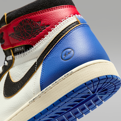 エア ジョーダン 1 x ユニオン x フラグメント(Black and Varsity Red)[IO7847-002]の商品画像(8枚目)