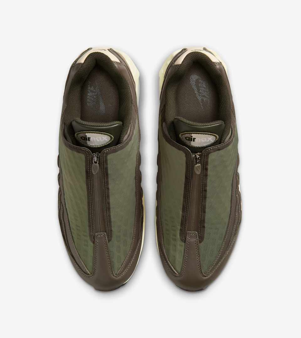 エア マックス 95 ビッグ バブル ジッパー(Medium Olive and Alabaster)[IQ3466-200]の商品画像(4枚目)