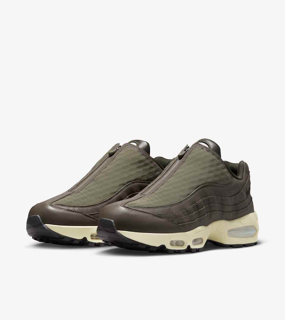エア マックス 95 ビッグ バブル ジッパー(Medium Olive and Alabaster)[IQ3466-200]の商品画像(5枚目)