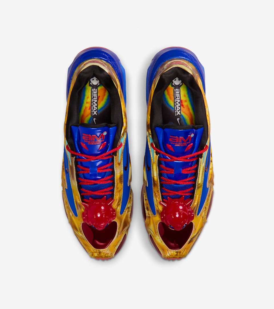 ウィメンズ エア マックス ミューズ x WINDOWSEN(Metallic Gold and Chile Red)[IQ3838-700]の商品画像(4枚目)