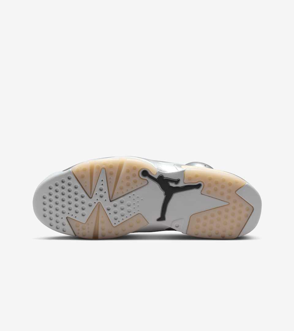 エア ジョーダン 6 x パリ サンジェルマン (PSG)(Metallic Silver)[IQ5135-001]の商品画像(2枚目)