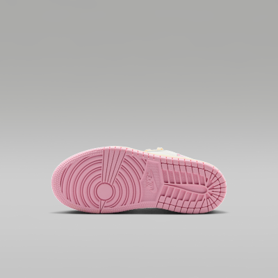 リトルキッズ ジョーダン 1 LOW x トラヴィス スコット(Muslin and Shy Pink)[IQ7605-100]の商品画像(2枚目)