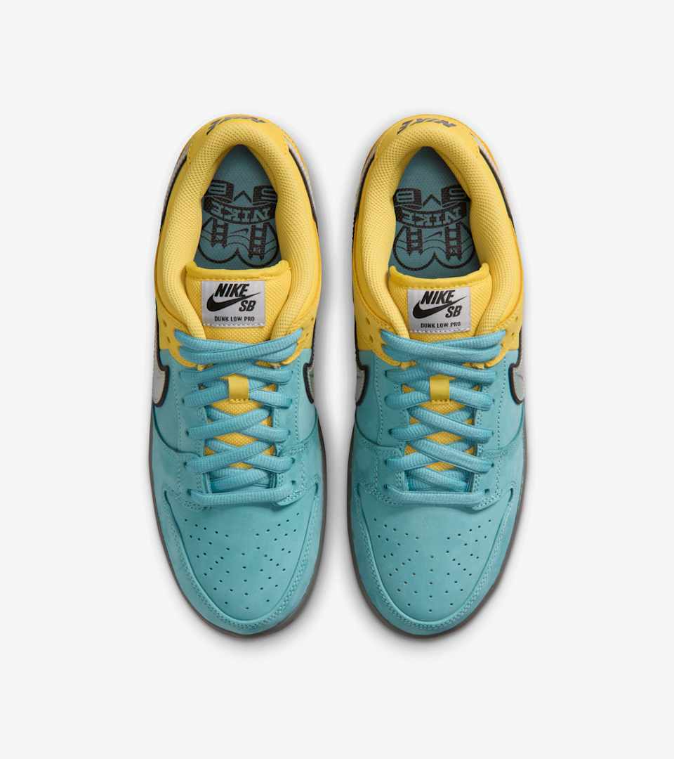 ナイキ SB ダンク LOW(Lightening and Denim Turquoise)[IR1888-700]の商品画像(4枚目)