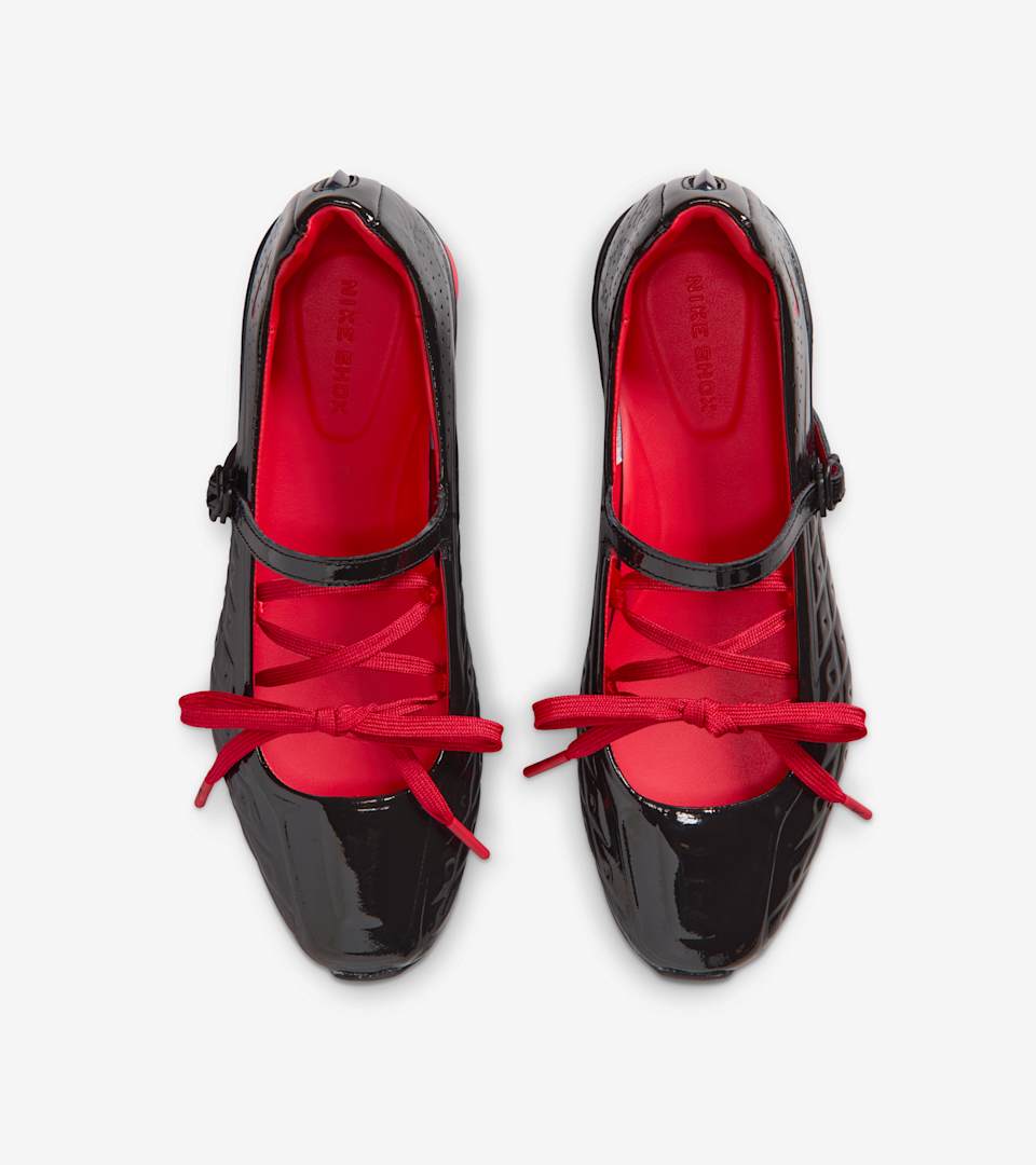 ウィメンズ ショックス Z カリストラ x レーベルフッド(Black and University Red)[IW7881-001]の商品画像(4枚目)